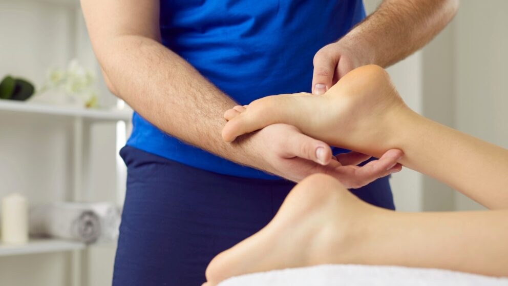 Fußreflexzonenmassage
