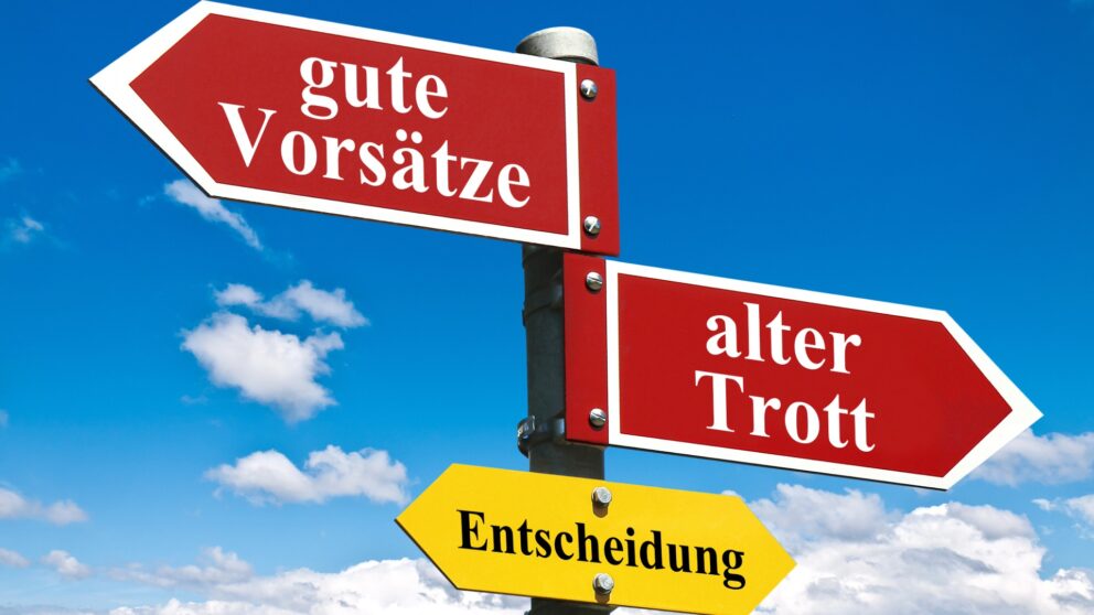 Gute Vorsätze