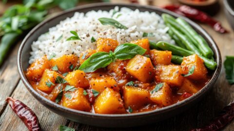 Süßkartoffel Curry
