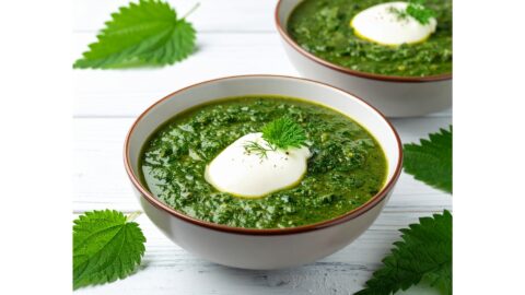 Entschlackende Brennnesselsuppe