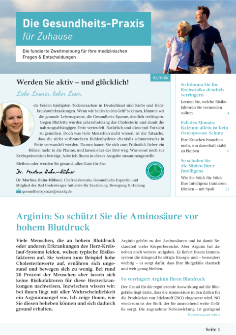 Die Gesundheits-Praxis für Zuhause – Ausgabe 01/2026