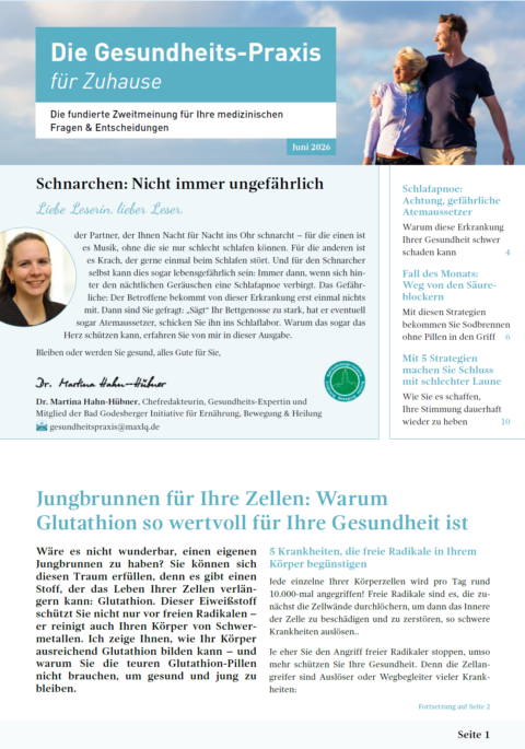 Die Gesundheits-Praxis für Zuhause – Ausgabe 06/2026