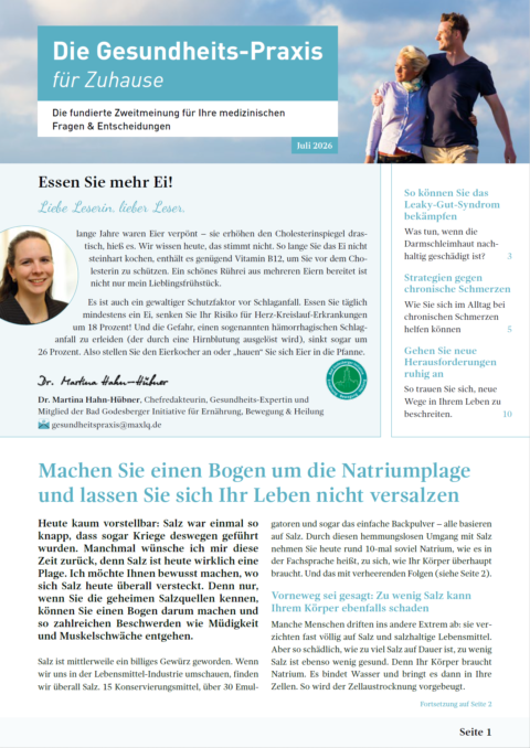 Die Gesundheits-Praxis zu Zuhause – Ausgabe 07/2026