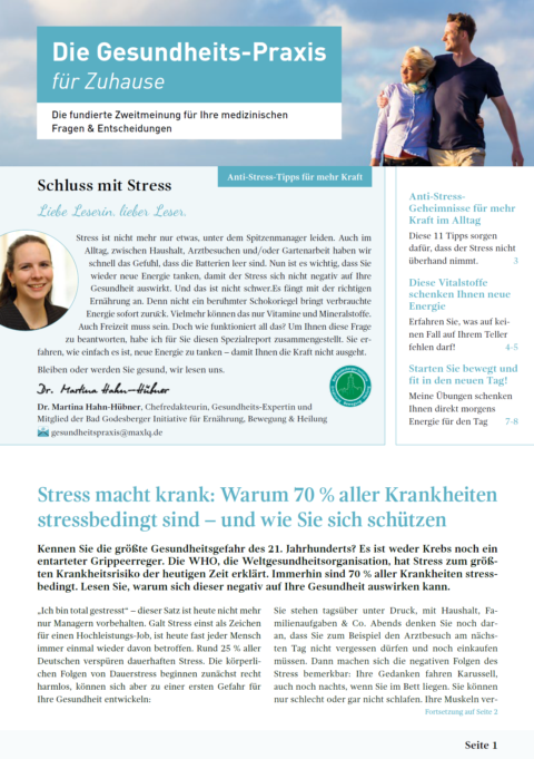 Die Gesundheits-Praxis für Zuhause – Sonderausgabe 08/2026