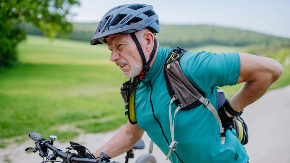 Schmerzen beim Radfahren