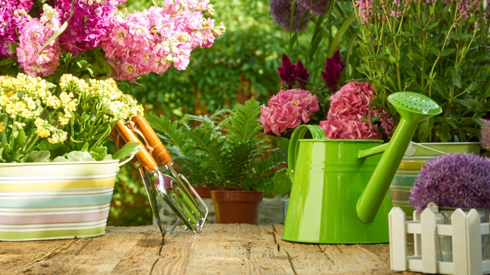 Gartenarbeit