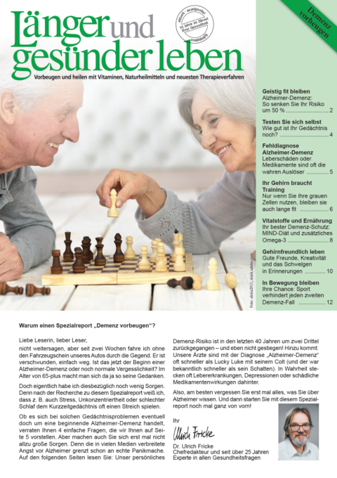 Länger und gesünder leben – Sonderausgabe 08/2026