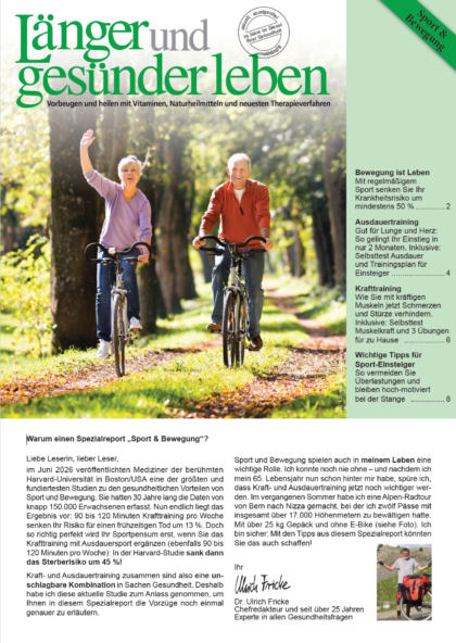 Länger und gesünder leben