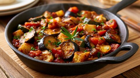 Ratatouille mit Tofu