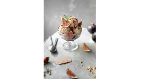 Schoko-Feigen-Dessert im Glas