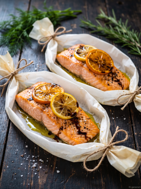Lachs im Ofen